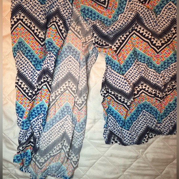 GAP Blue Chevron Maxi Sundress - Picture 4 of 4